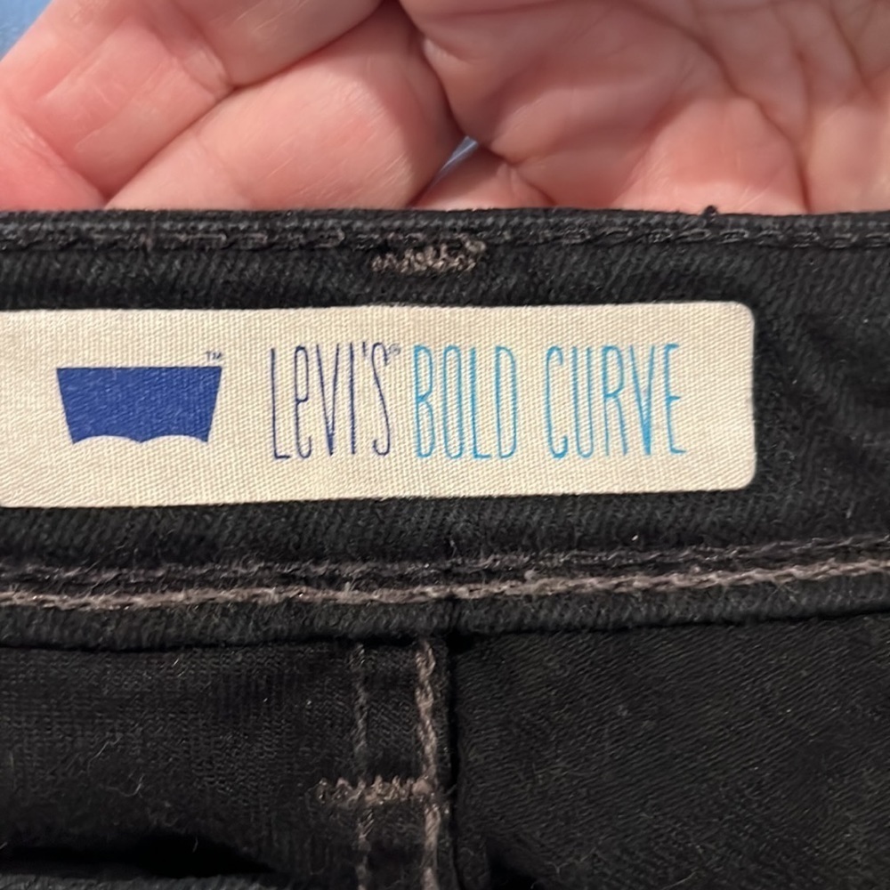 LEVI’S Bold Curve Mid Rise Modern Fit Skinny Jeans Size 7S - Picture 10 of 16